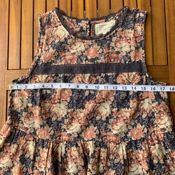 CURRENT/ELLIOTT - Mini Phoenix Floral Peplum Top - Picture 6 of 8